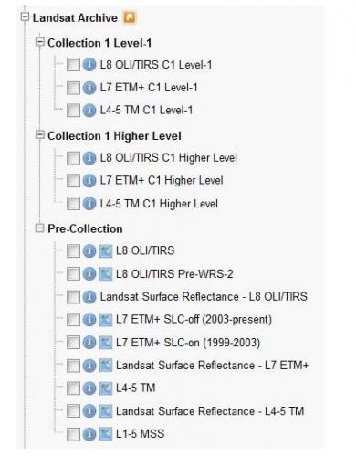 Landsat Collection 1 Processing