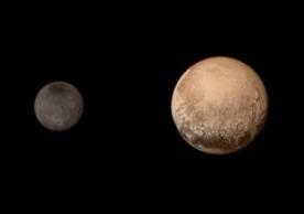 New Horizons image of Pluto and Charon