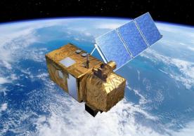 Rendering of the Sentinel-2 satellite